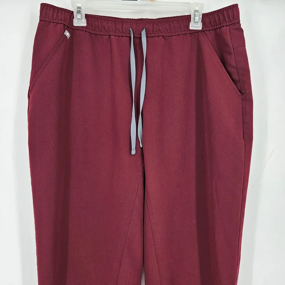 Figs Scrub Pants Mens XL Tansen Nurses Healthcare Uniforms‎ Jogger Burgundy
